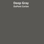 Dupont Corian Deep Gray